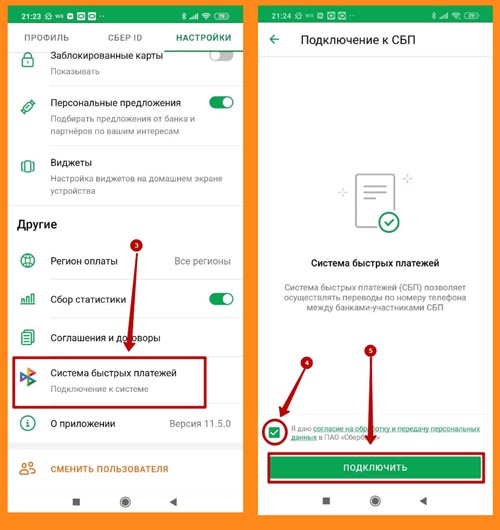 Система быстрых платежей карта по умолчанию